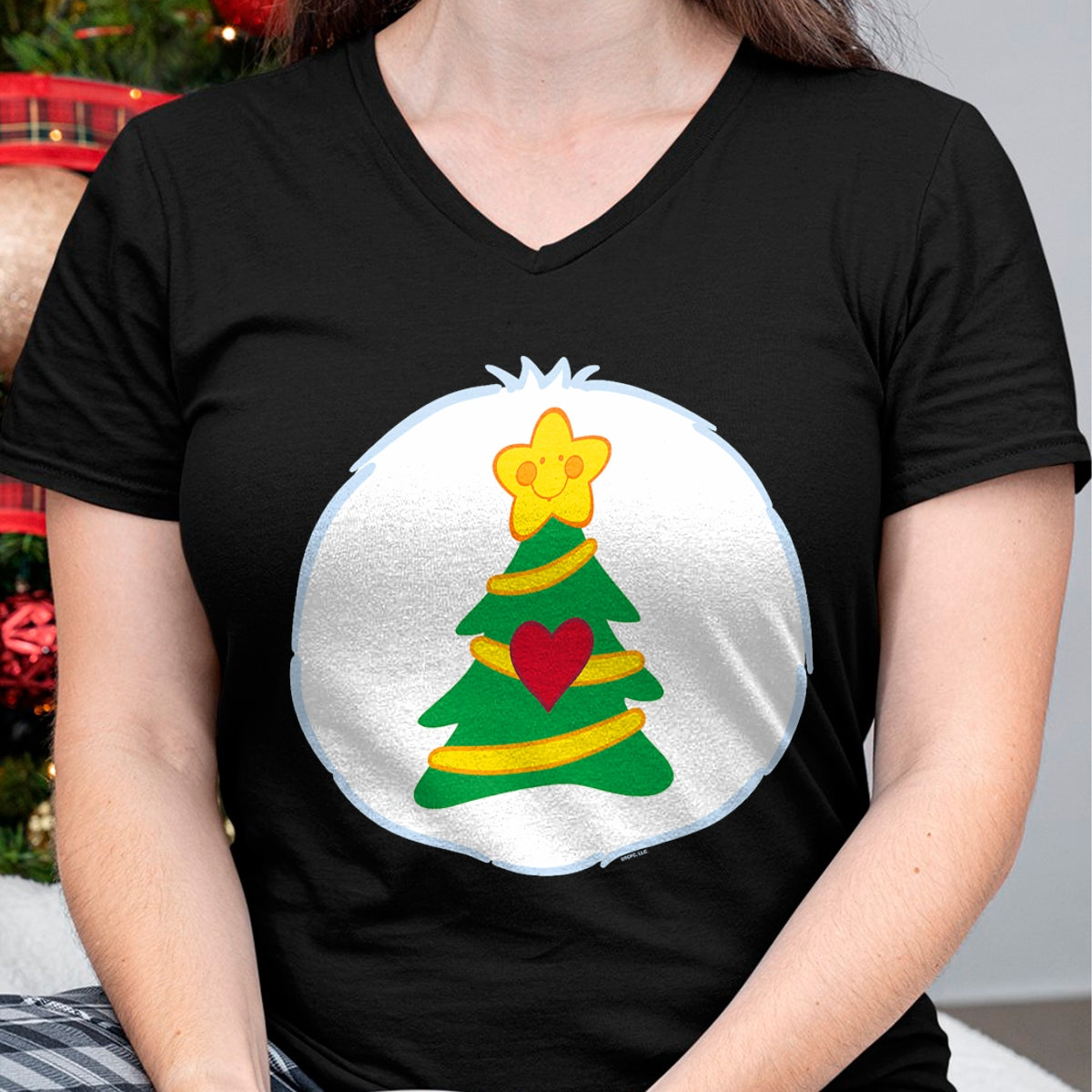 Christmas Shirts for Family, Funny christmas shirts, Christmas Unisex T-Shirt/Hoodie/Sweatshirt HLT00 - Care Bears Christmas Wishes Belly T-Shirt
