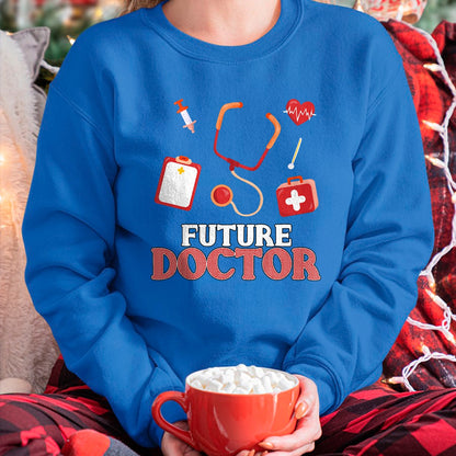 Best Doctor Shirt, Funny Doctor UnisexT-Shirt/Hoodie/Sweatshirt HLT00 - Future Doctor - Aspirational T-Shirt for Boys and Girls T-Shirt