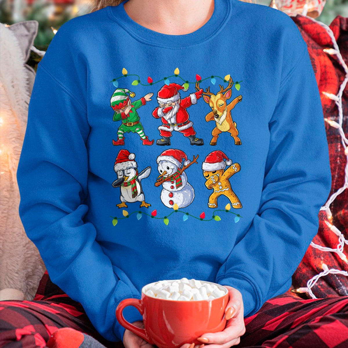 Christmas Shirts for Family, Funny christmas shirts, Christmas Unisex T-Shirt/Hoodie/Sweatshirt HLT00 - Dabbing Santa Elf Friends Christmas Boys Girls Men Xmas Dab T-Shirt