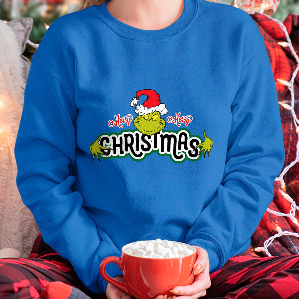 Christmas Shirts for Family, Funny christmas shirts, Christmas Unisex T-Shirt/Hoodie/Sweatshirt HLT00 - Dr. Seuss Grinch Hugs Christmas Short Sleeve T-shirt