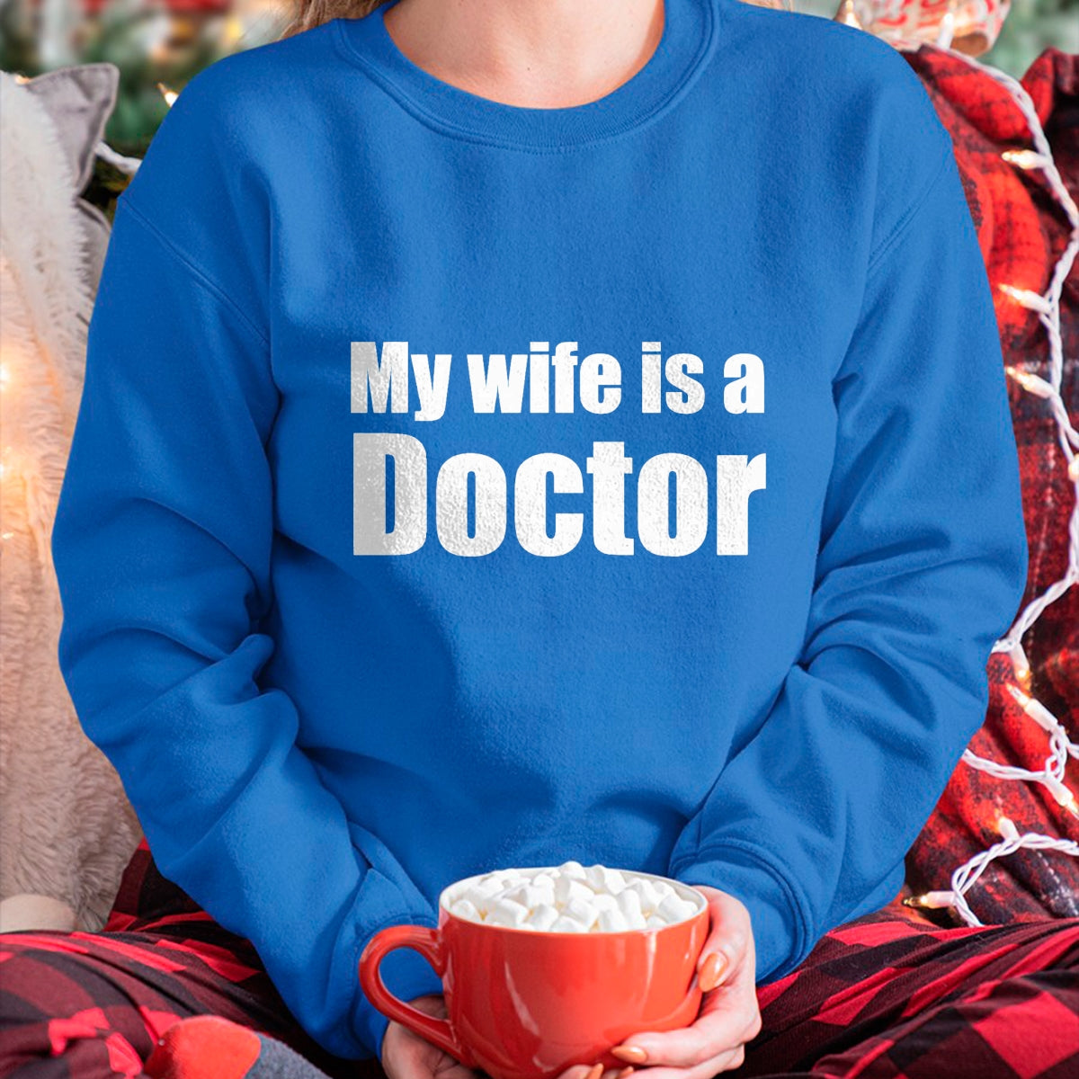 Best Doctor Shirt, Funny Doctor UnisexT-Shirt/Hoodie/Sweatshirt HLT00 - Funny My Wife is a Doctor Shirt for Husband T-Shirt, Men, Black, 3X-Large