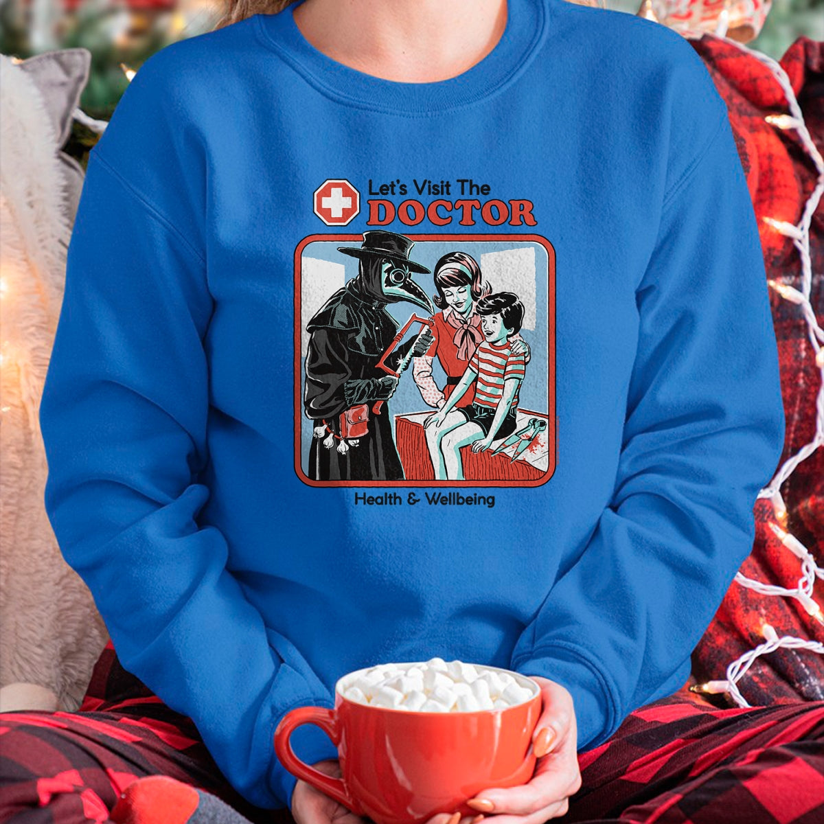 Best Doctor Shirt, Funny Doctor UnisexT-Shirt/Hoodie/Sweatshirt HLT00 - Let's Visit the Doctor Plague Retro Funny Adult Humor T-Shirt