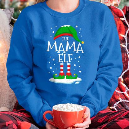 Christmas Shirts for Family, Funny christmas shirts, Christmas Unisex T-Shirt/Hoodie/Sweatshirt HLT00 - The Mama Elf Christmas Family Matching Xmas Mom Group Funny T-Shirt