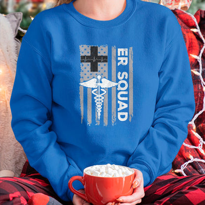 Best Doctor Shirt, Funny Doctor UnisexT-Shirt/Hoodie/Sweatshirt HLT00 - ER Nurse Doctor Emergency Room Hospital Squad T-Shirt