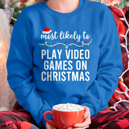 Most Likely To Christmas Matching Family Pajamas Funny T-Shirt - Christmas Unisex T-Shirt/Hoodie/Sweatshirt - TRNN00