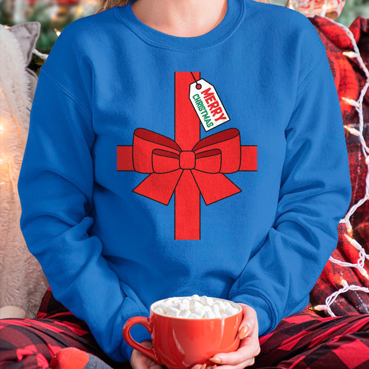 Christmas Shirts for Family, Funny christmas shirts, Christmas Unisex T-Shirt/Hoodie/Sweatshirt HLT00 - Funny DIY Christmas Present Costume T-Shirt