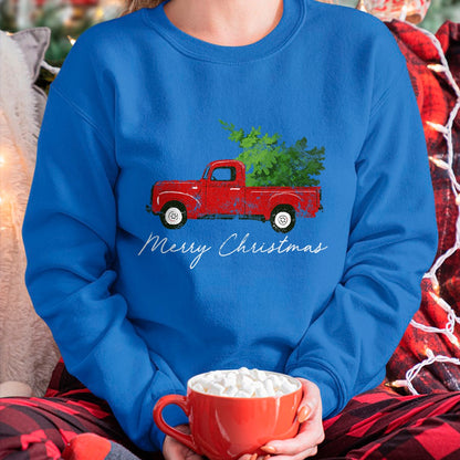Christmas Shirts for Family, Funny christmas shirts, Christmas Unisex T-Shirt/Hoodie/Sweatshirt HLT00 - Vintage Wagon Christmas - Tree on Car Xmas Vacation T-Shirt