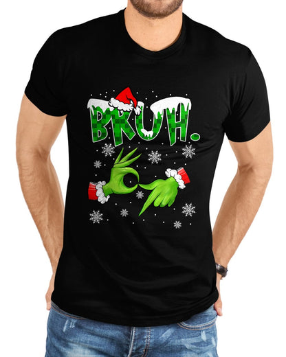 Bruh 67 Six Seven 6 7 Meme Christmas Funny Gen Alpha Slang T-Shirt  - Christmas Unisex T-Shirt/Hoodie/Sweatshirt - TRNN00