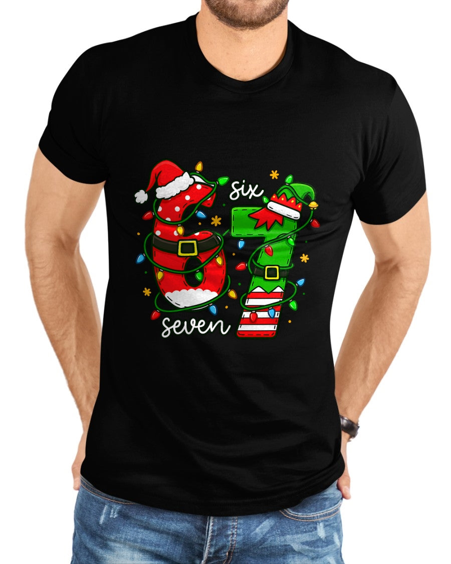 Trending Six Seven Meme Christmas 67 Xmas Men Women Kids T-Shirt - Christmas Unisex T-Shirt/Hoodie/Sweatshirt - TRNN00