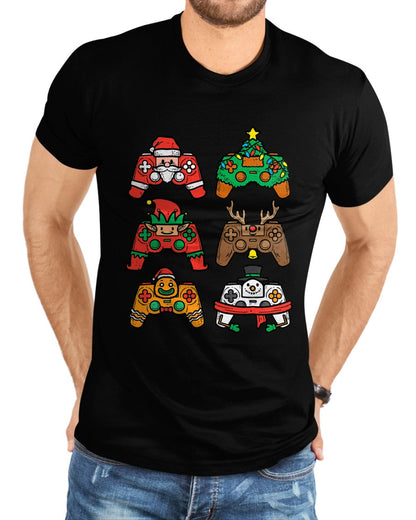 Christmas Gamer Controller Xmas Gaming T-Shirt - Christmas Unisex T-Shirt/Hoodie/Sweatshirt - TRNN00