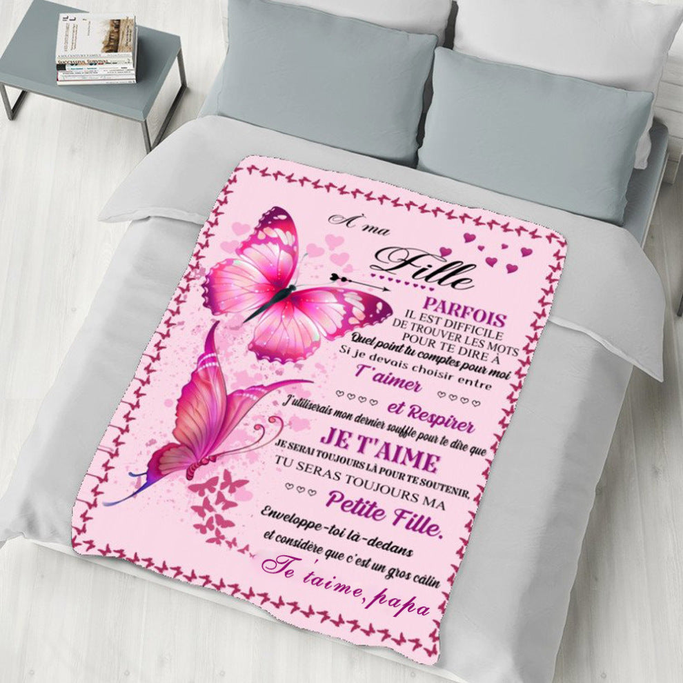Cadeau Spécial Pour Ta Fille Couverture - De Papa