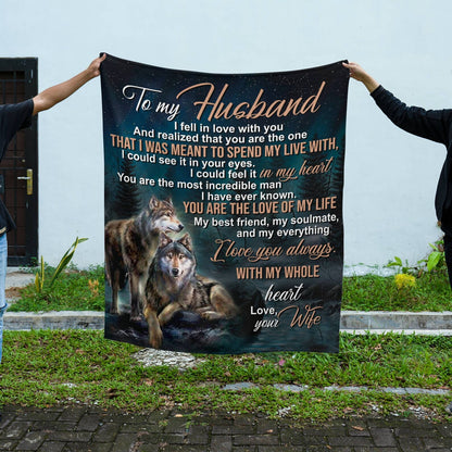 Perfect Gift Blanket For My Husband From Wife