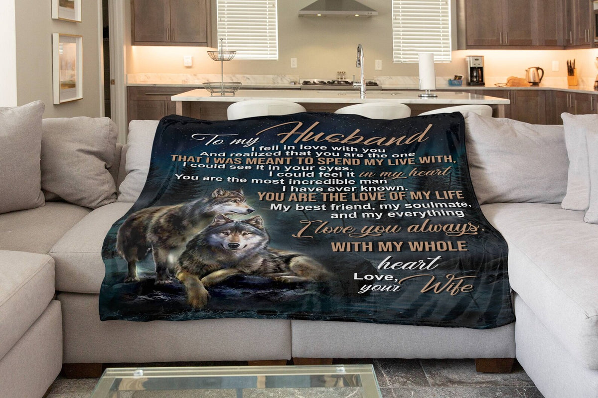 Perfect Gift Blanket For My Husband From Wife