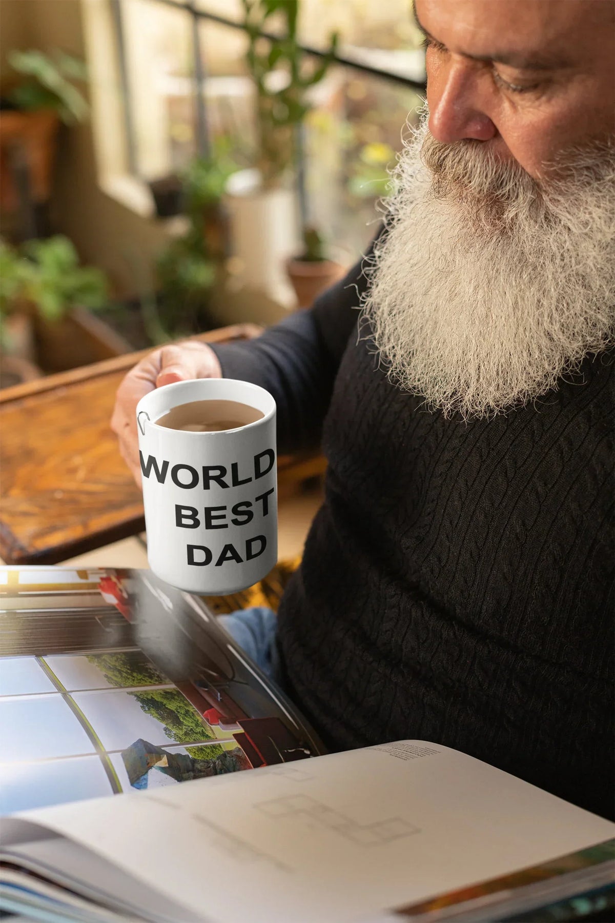 TO THE BEST DAD MUG - GIFT FROM DAUGHTER