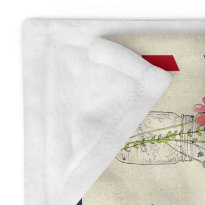 Special Mom and Dad Gift Blanket - From Daughter