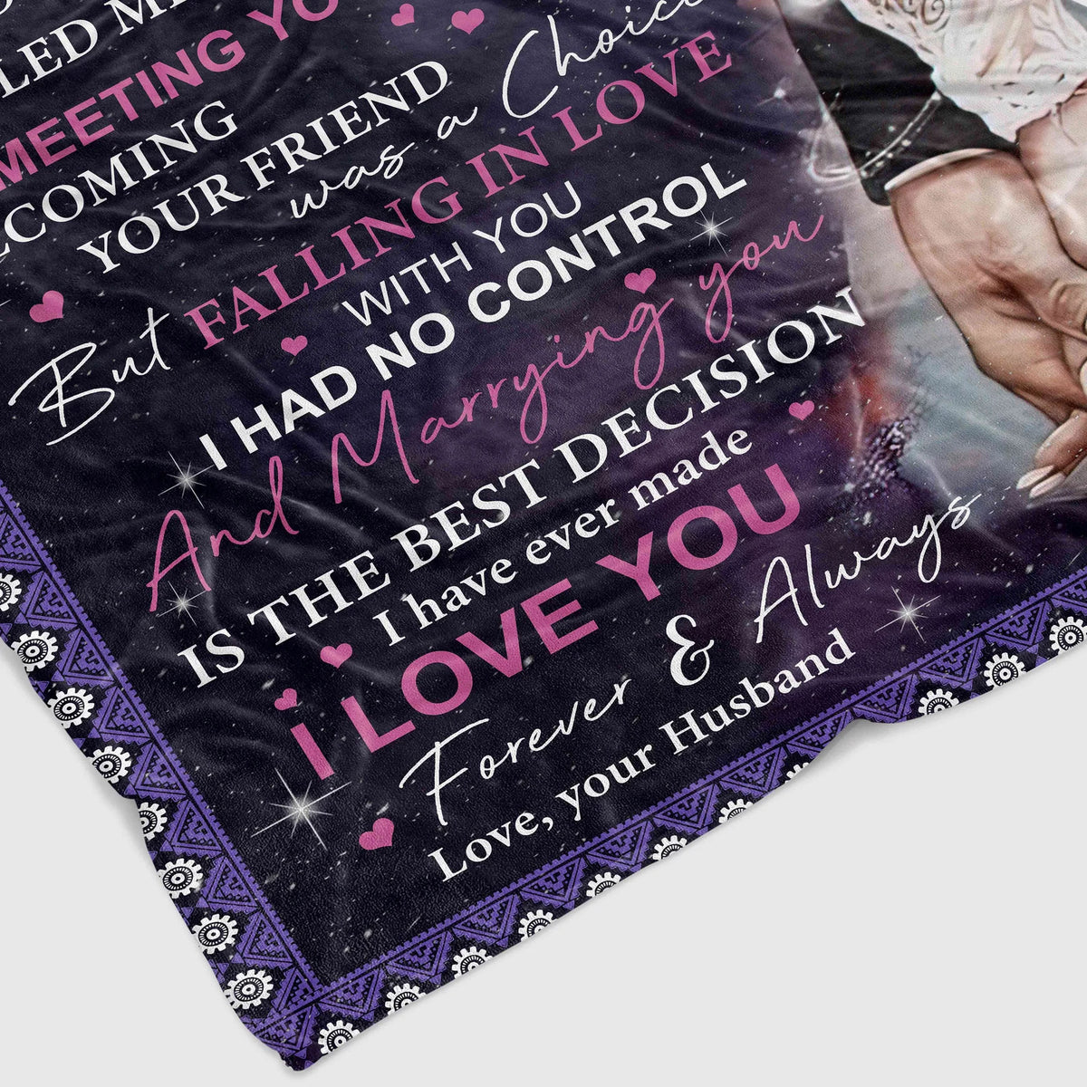 Perfect Gift Blanket For My Beautiful Wife From Husband