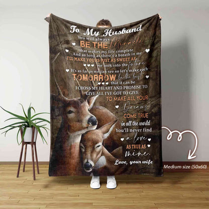 Perfect Gift Blanket For My Husband From Wife