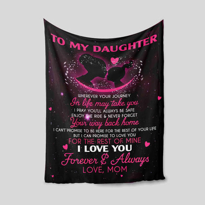 Special Gift For Your Daughter Blanket - From Mom