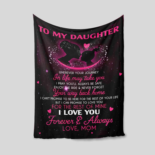 Special Gift For Your Daughter Blanket - From Mom