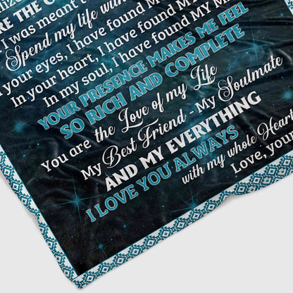 Perfect Gift Blanket For My Husband From Wife (SKU2606-30)