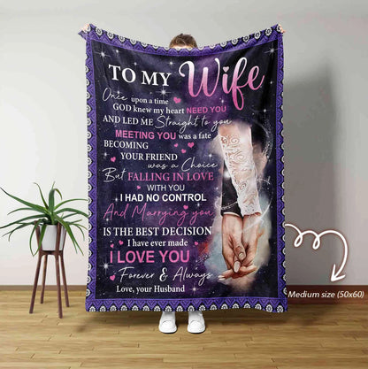 Perfect Gift Blanket For My Beautiful Wife From Husband