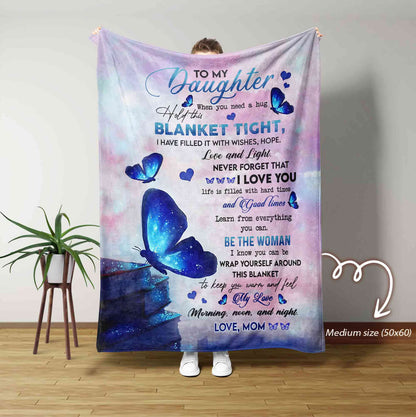 Special For Daughter Gift Blanket - From Mom