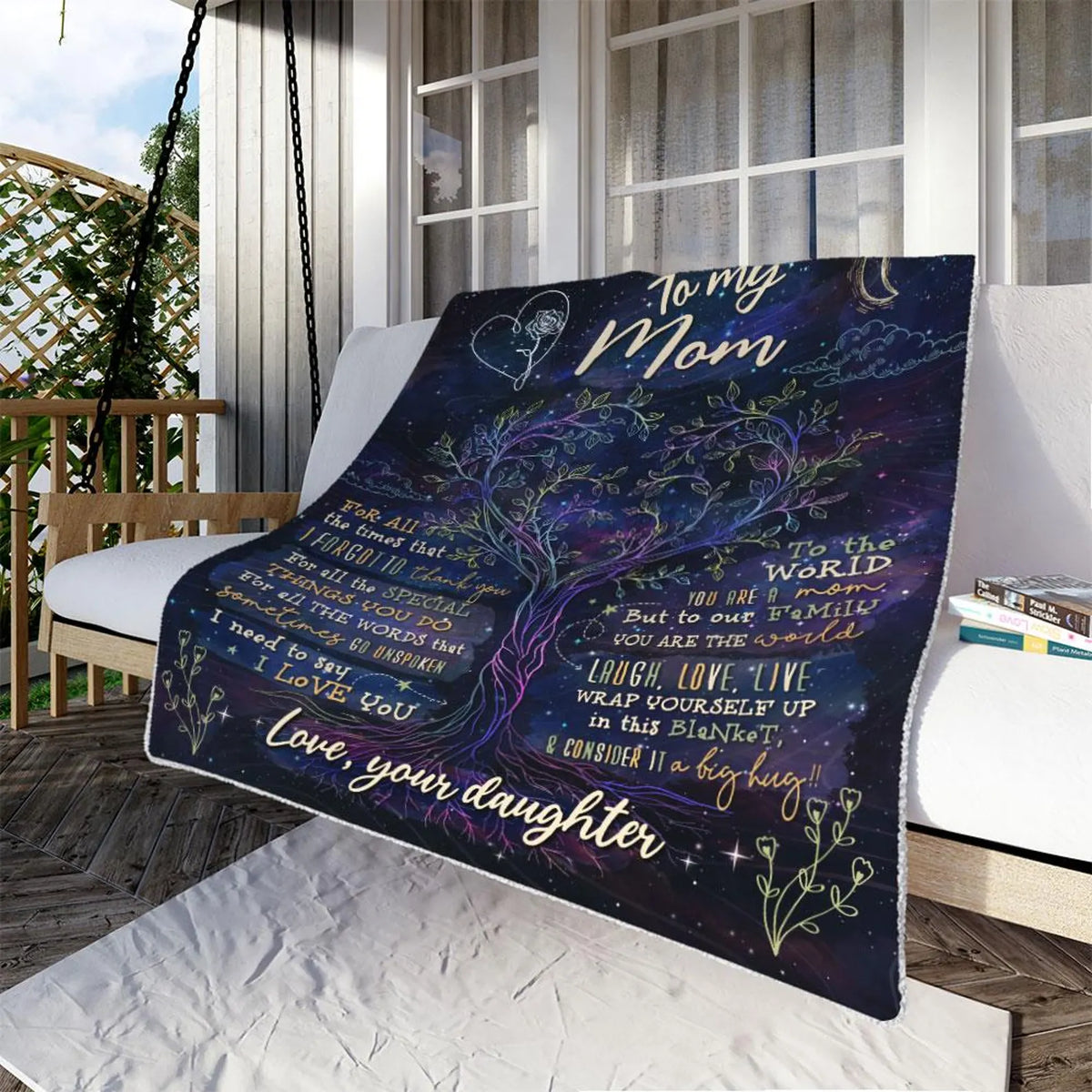 Special Blanket for Mom - From Daughter Blanket