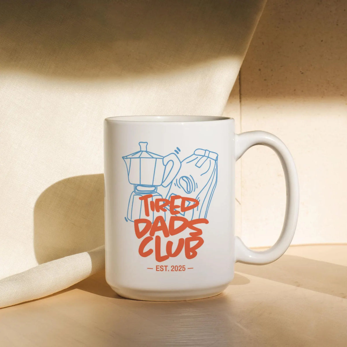 TIRED DAD MUG - GIFT FROM DAUGHTER