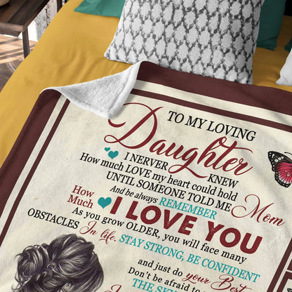 Special Daughter Gift Blanket - From Mom