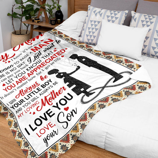 Special Blanket for Mom - From Son Blanket