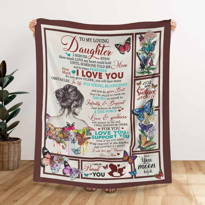 Special Daughter Gift Blanket - From Mom