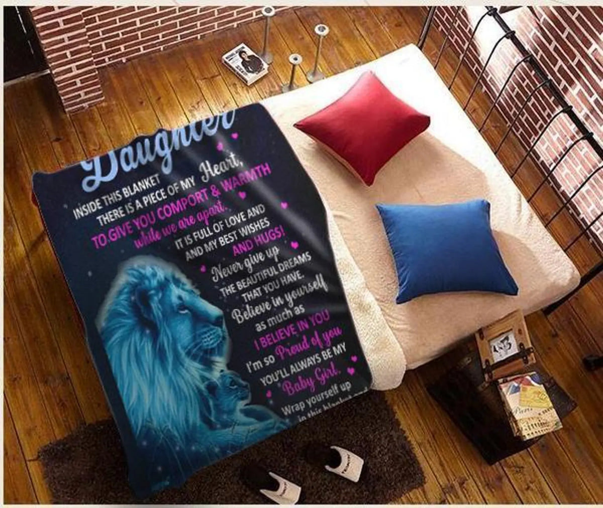 Perfect Gift Blanket For My Daughter From Dad