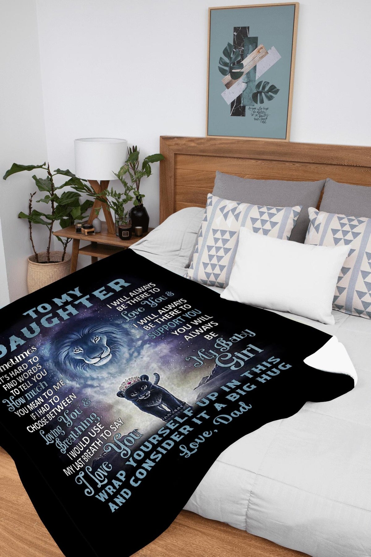 Special Gift For Your Daughter Blanket - From Dad (SKUB10-91)
