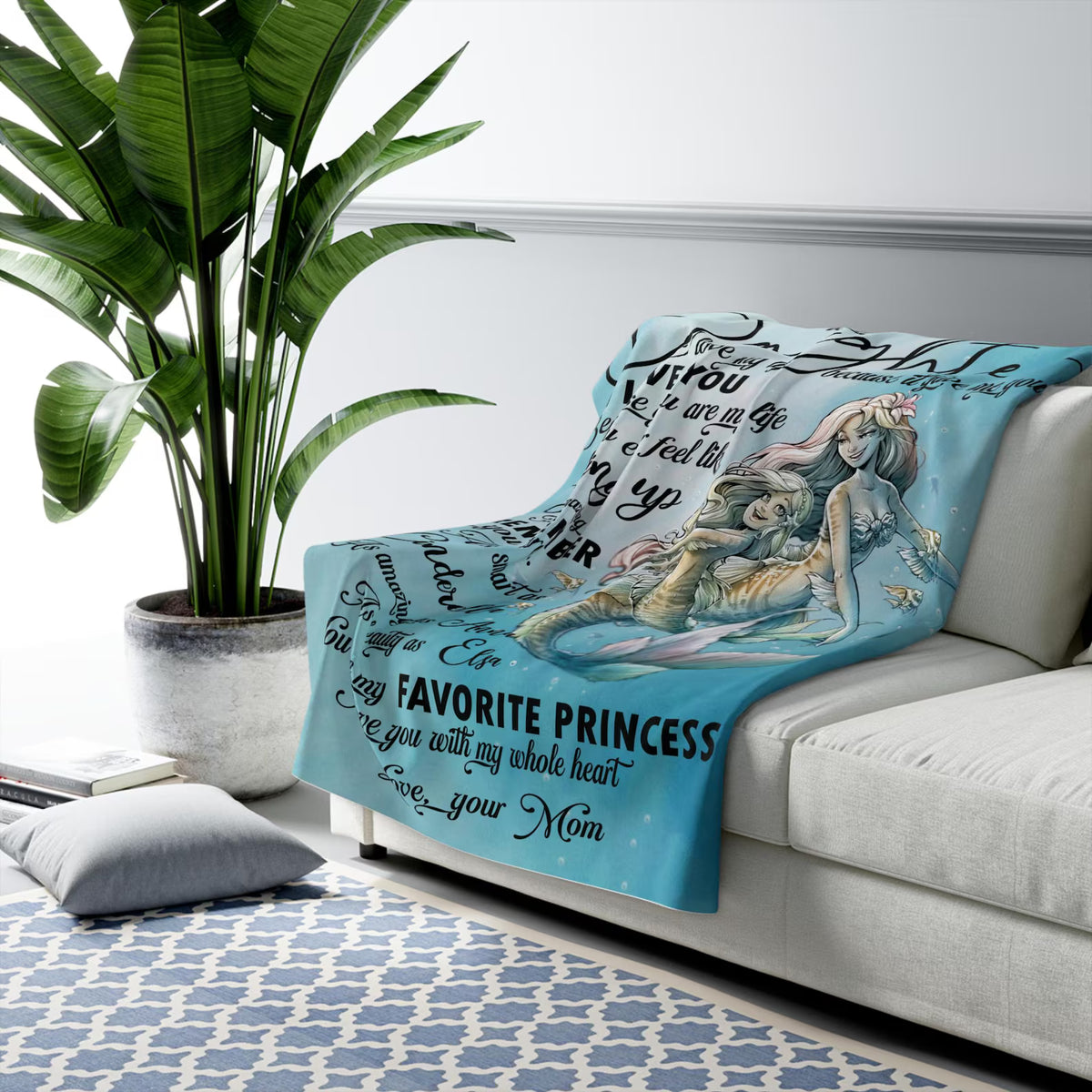 Special Gift For Your Daughter Blanket - From Mom