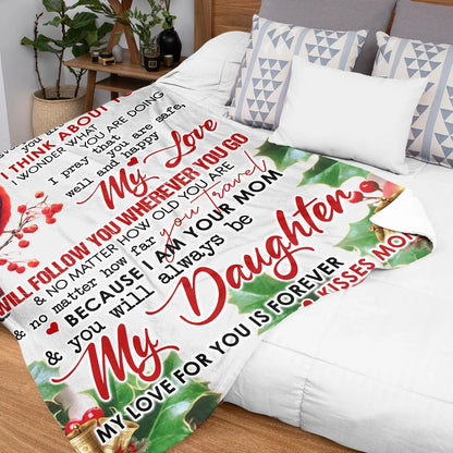 Special For Beautiful Daughter Gift Blanket - From Mom