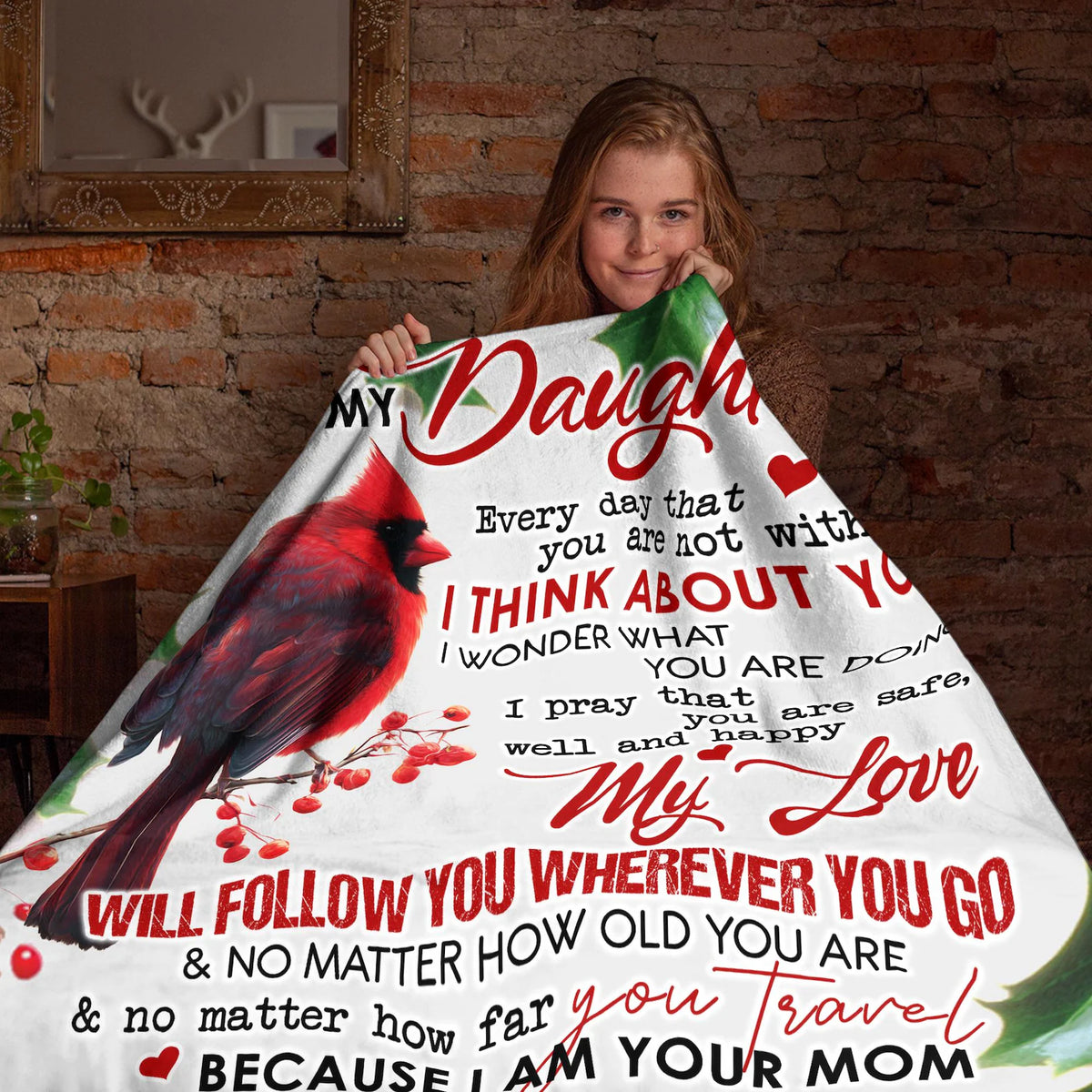Special For Beautiful Daughter Gift Blanket - From Mom