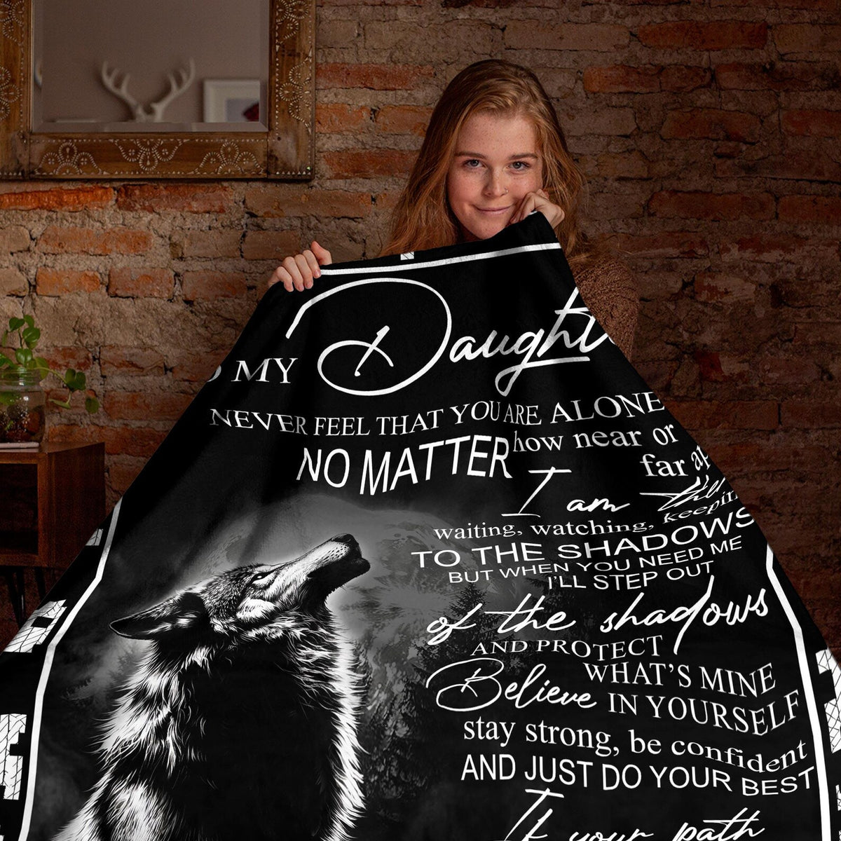 Special For Beautiful Daughter Gift Blanket - From Dad