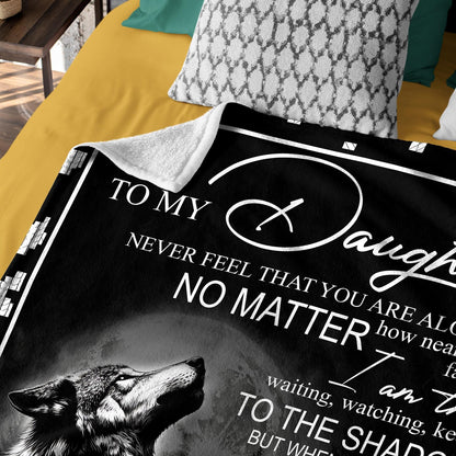 Special For Beautiful Daughter Gift Blanket - From Dad