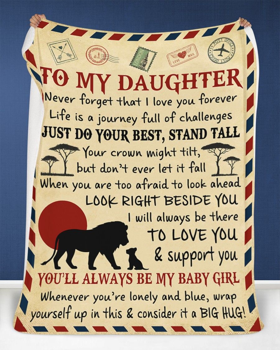 Special Daughter Gift Blanket - From Mom