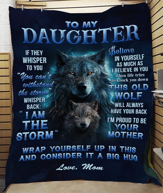 Special Daughter Gift Blanket - From Mom