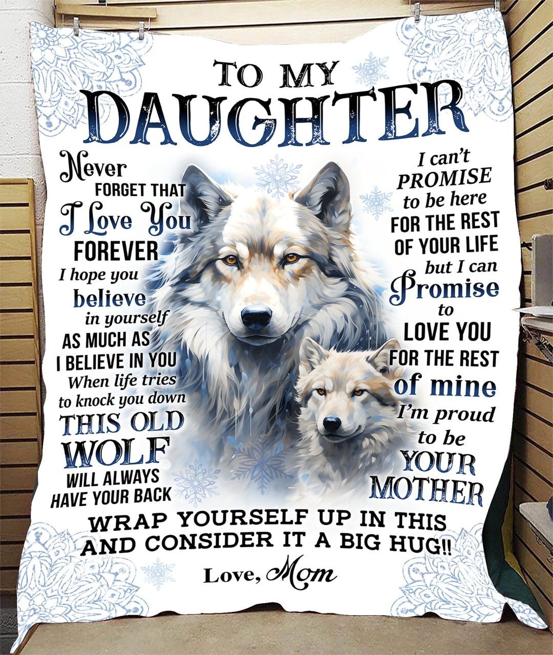 Special Daughter Gift Blanket - From Mom