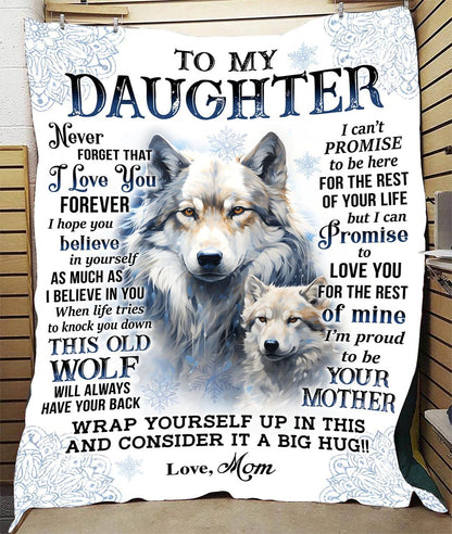 Special Daughter Gift Blanket - From Mom