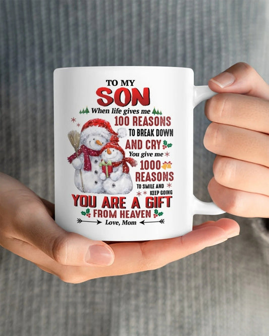 TO SON MUG 03 - GIFT FROM MOM