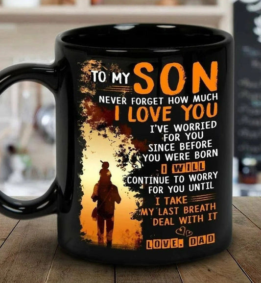 TO SON MUG 02 - GIFT FROM DAD