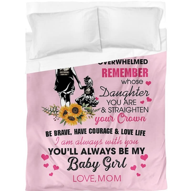 Special Gift For Your Daughter Blanket - From Mom