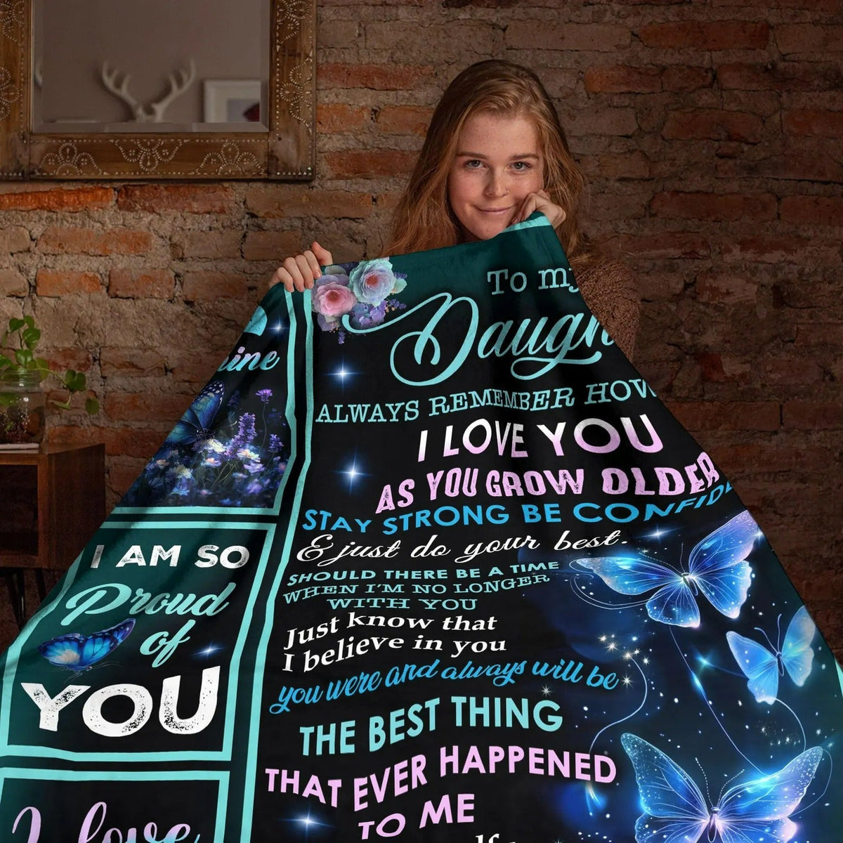 Special Gift For Your Daughter Blanket - From Mom