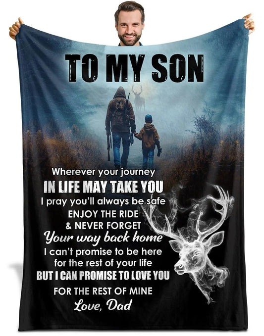 Special Gift For Your Son Blanket - From Dad