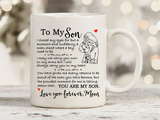 TO SON MUG 00 - GIFT FROM MOM