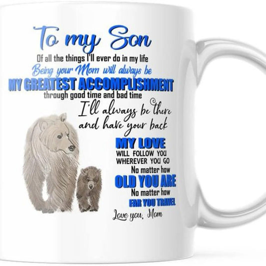 TO SON MUG 02 - GIFT FROM MOM