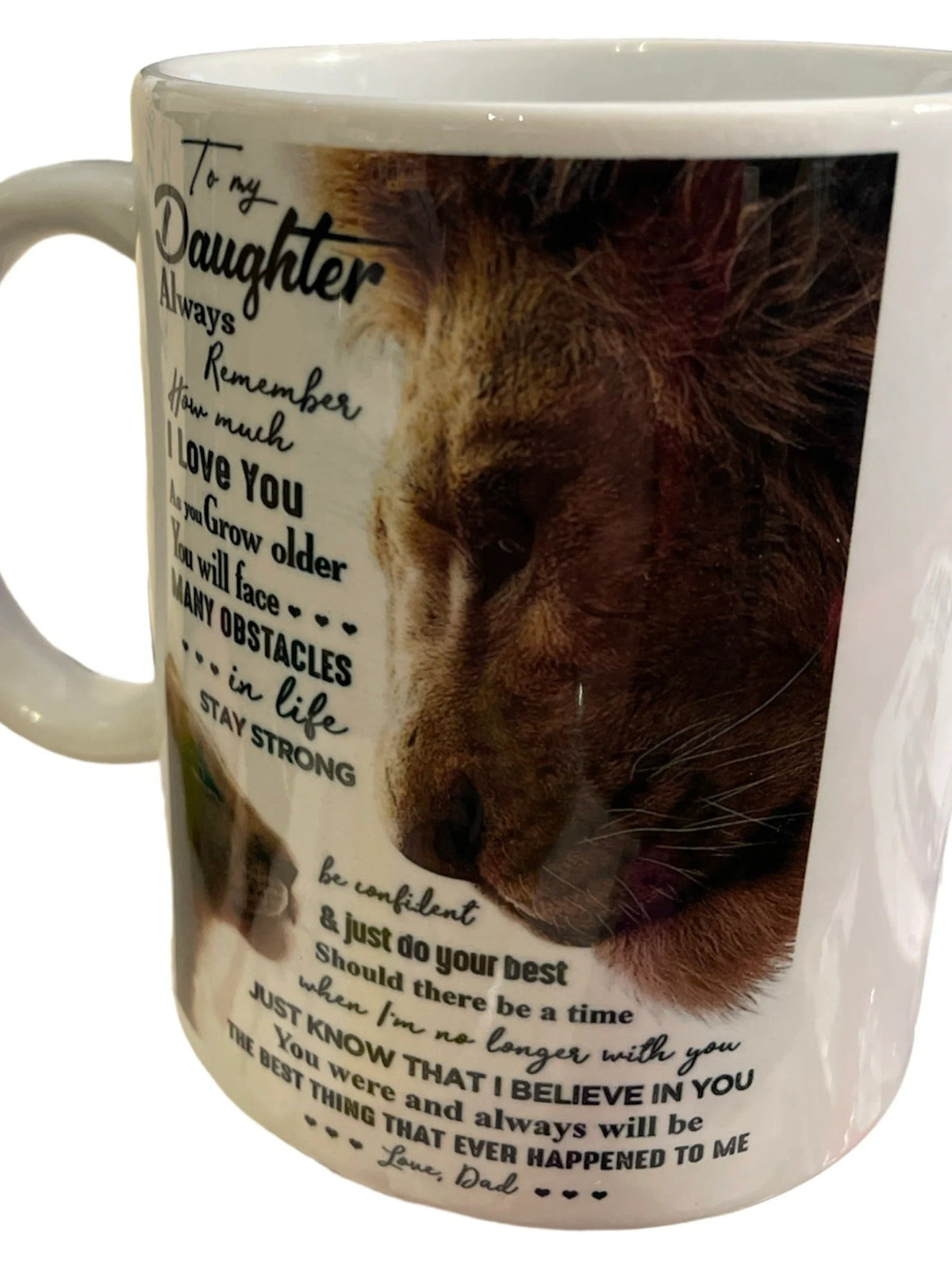 TO DAUGHTER MUG 00 - GIFT FROM DAD